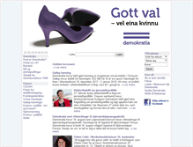 Tablet Screenshot of demokratia.fo
